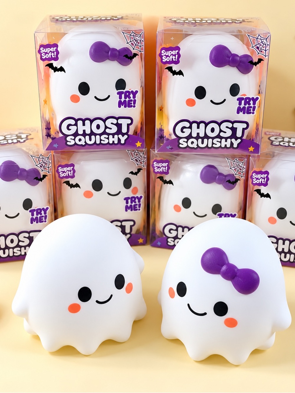 Ghost Squishy-boy- Kids Sensory Plush